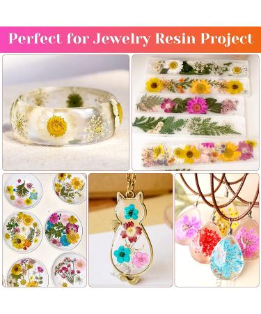 Real Dried Pressed Flowers for Resin - 150 Pcs Natural Dry Flowers & Leaves Kit for DIY Crafts - Scrapbooking, Jewelry Making, Candle & Soap Making Supplies - Buy Online on GoSupps.com