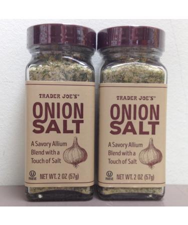 Trader Joes Onion Salt (Pack of 2) - Buy Online on GoSupps.com