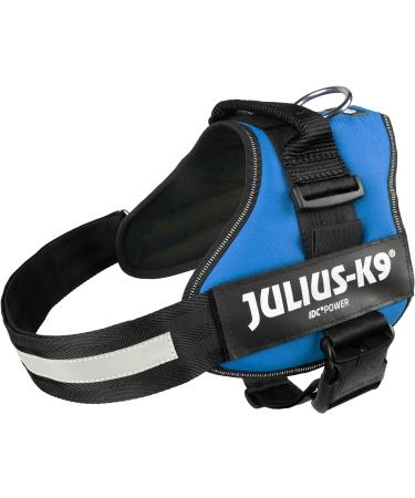 K9 Powerharness - Large Size Blue | Durable & Comfortable Dog Harness for All Breeds - International Shipping Available - Buy Online on GoSupps.com