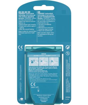 Compeed Blister Plasters Heel - 5 Plasters | Fast Healing and Protection - Buy Online on GoSupps.com