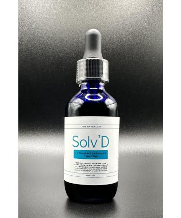 Solv'D - Dupuytrens Contracture Solv'D Naturally by Mixed tocopherols Essential Oil and DMSO to powerfully Penetrate Cords or Scaring. Effective for Gamers Thumb and Trigger Finger!