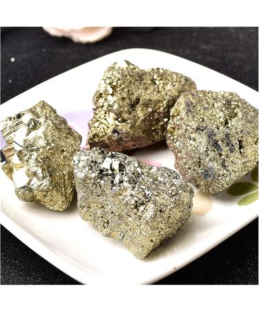 Natural Crystal Rough Natural Crystal Rough 1pc Natural Pyrite Cluster Crystal Raw Stone Irregular Display Sample Natural Quartz Crystal Home Decoration (Color : 50-60g Size : Pyrite Cluster) Pyrite Cluster 50-60g - Buy Online on GoSupps.com