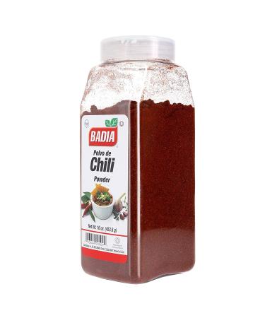 Badia Chili Powder, Smoked Paprika, and Red Crushed Pepper Bundle (Set of 3) | 16oz Chili Powder, 16oz Smoked Paprika, 12oz Crushed Red Pepper | Premium Penguin Recipe Card - Buy Online on GoSupps.com