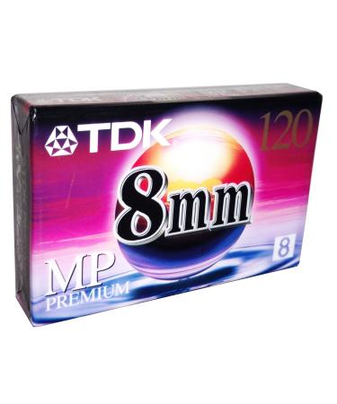 TDK P6120MP 8mm MP Premium Video Tape