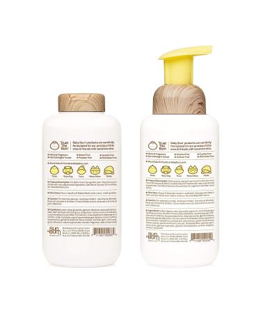 Sun Bum Baby Bum Shampoo & Wash & Bubble Bath - Tear Free Foaming Soap with Coconut Oil for Sensitive Skin | Natural Fragrance | Gluten Free & Vegan - Buy Online on GoSupps.com