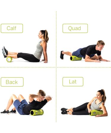 TriggerPoint Grid Fascia Roll - Compact Massage Roller for Pain Relief | Free Online Videos | Portable 13/33cm Green - Buy Online on GoSupps.com