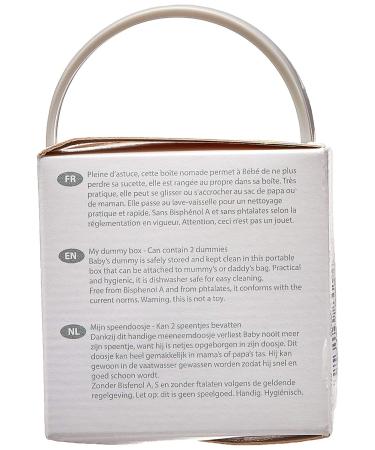 Thermobaby Boite   Schnuller Gray - Stylish & Functional Pacifier Case for Babies | Buy Internationally - Buy Online on GoSupps.com