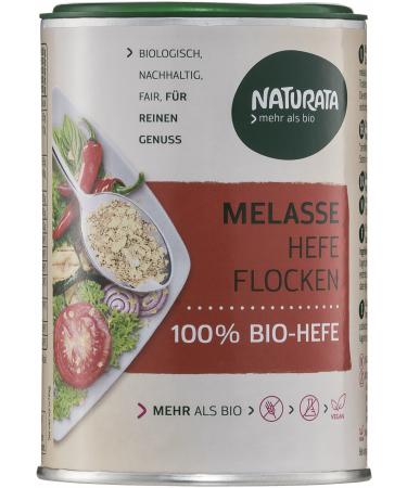 Naturata Molasses Yeast Flakes 100% Organic Yeast (2 x 100 gr) 100 g (pack of 2)
