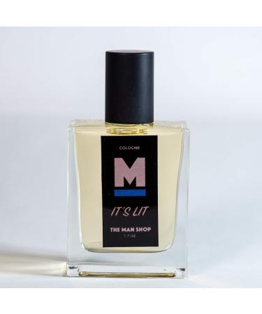 IT'S LIT MEN'S COLOGNE- THE MAN SHOP BOLD SCENT- AMBER COOLWATER GERANIUM AND CEDAR - Buy Online on GoSupps.com
