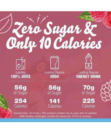 Crystal Light Sugar-Free Raspberry Green Tea Powdered Drink Mix - 120 Count, 10 Pack (Pack of 12) - On-The-Go Refreshment - Buy Online on GoSupps.com