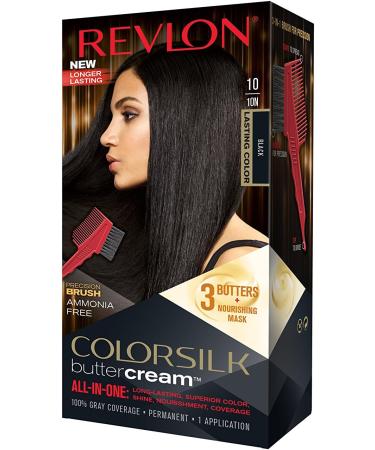 Revlon Colorsilk All-In-One Buttercream 10 Black Hair Colour