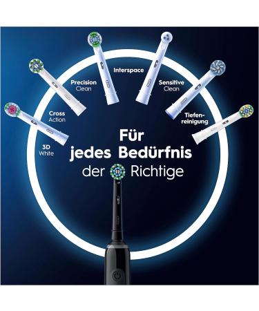 Oral-B Pro Series 3 Plus Edition Double Pack Electric Toothbrush | 4 Brush Heads | 360 Pressure Control | Eco-Friendly Packaging | Black/White Design - Buy Online on GoSupps.com