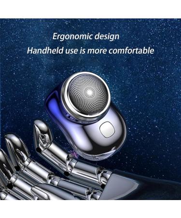 Blitzpro Mini Electric Shaver Blitzpro Mini Portable Electric Shaver Pocket Size Electric Shaver for Men Women Rechargeable Easy One-Button Waterproof Electric Razor for Travel (#D) - Buy Online on GoSupps.com