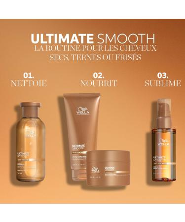 Wella Professionals Ultimate Smooth apr s-shampoing soin capillaire nourrissant avec du squalane et om ga-9 pour cheveux secs ternes et fris s (200ml) Apr s-shampoing 200 ml - Buy Online on GoSupps.com
