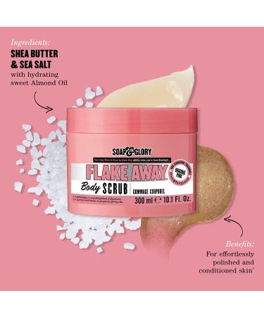 Soap & Glory Original Pink Flake Away Exfoliating Body Scrub - 300ml - Buy Online on GoSupps.com