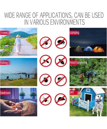 NO Ultrasonic Flea and Tick Repeller Electronic Tick Repeller USB Charging Flea Repellent for Dogs Ultrasonic Flea Repellent Portable Safe for Pets Black - Buy Online on GoSupps.com