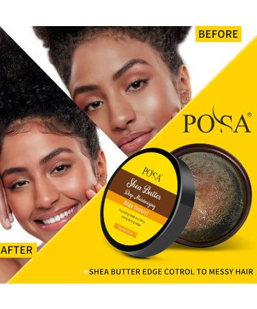 NUSPA Instant Control Edge Control Hair Wax - 48 Hour Natural Tea Tree Oil Edge Tamer & Moisturizing Shine Gel - 4.1 OZ - Buy Online on GoSupps.com