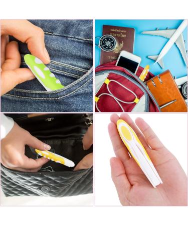 Sibba Travel Toothbrush 4 Pack - Portable Folding Toothbrushes with Soft Bristles for Camping, Hiking, and Traveling - Buy Online on GoSupps.com