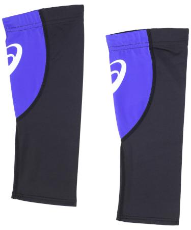 ASICS Blocks Calf Sleeve Small Black/Royal