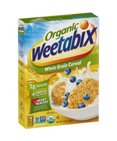 Buy Weetabix Organic Whole Grain Cereal - USDA Organic, Non-GMO, Vegan, 14 Oz Box - Buy Online on GoSupps.com