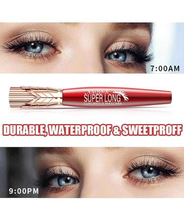 behound Yanqina Super Long Mascara 4D Waterproof and Sweat Proof Mascara Super Long Luxurious Mascara Yanquina Stereo Lengthening Mascara 4D Silk Fiber Lash Mascara 2 Pcs - Buy Online on GoSupps.com