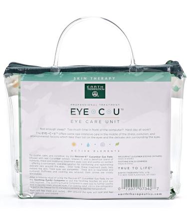 Earth Therapeutics Eye * C * U Cucumber Eye Care Unit - Refresh & Revitalize Your Eyes | International Shipping Available - Buy Online on GoSupps.com