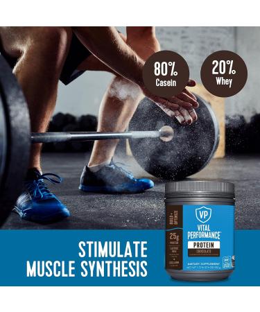 Vital Performance Chocolate Whey Protein Powder - 21 Servings | High-Quality Protein for Optimal Recovery - Buy Online on GoSupps.com