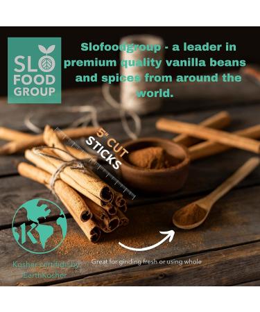 Slofoodgroup Saigon Cinnamon Sticks - Premium Cinnamon Quills for Cooking and Baking from Vietnam (2 oz) - Buy Online on GoSupps.com