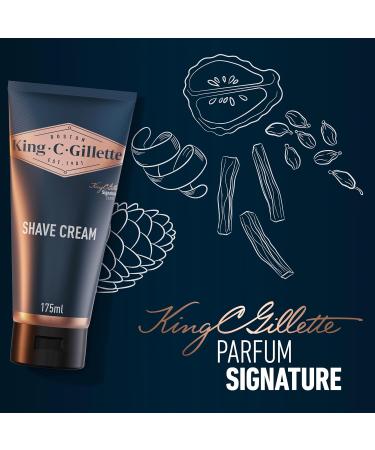 King C. Gillette Original Shaving Cream 175ml For a Professional Quality Shave - Buy Online on GoSupps.com