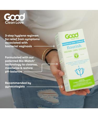 Good Clean Love Flourish Vaginal Care System - 30-Day Regimen for Itching & Irritation - Buy Online on GoSupps.com