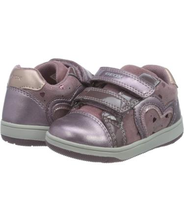 Geox Baby Girls B New Flick F Trainers - 5 UK Child - Dark Pink - Buy Online on GoSupps.com