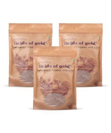 ORGANIC KODO MILLET - USDA Organic, Gluten Free, Non GMO. 500grams, Pack of 3