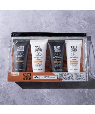 Paladone Scott and Lawson Adventure Travel Grooming - Skincare Wash and Cream Set - Buy Online on GoSupps.com