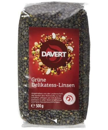 Davert Green Delicatessen Lentils (500 g) - Organic 1 - Buy Online on GoSupps.com