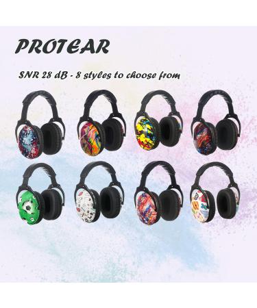 PROTEAR SNR 28 dB Kids Ear Defenders - Red Pigment Noise Cancelling Ear Muffs - Buy Online on GoSupps.com