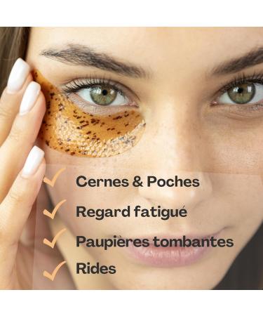 Patchs Yeux Detox & Anti- ge en Hydrogel Infus au Rooibos et Acide Hyaluronique Masque Yeux Anti Stress Anti Fatigue Anti Oxydant - 97% d Origine Naturelle Fabriqu en France 1 - Buy Online on GoSupps.com