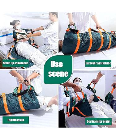 Transfer Nursing Sling 12 Handles Transfer Sling Patient Care Safety Mobility Lift Belt Wheelchair Bed Transfer Moving Belt - Buy Online on GoSupps.com