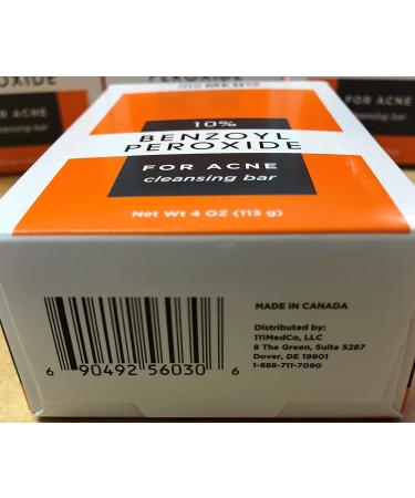 10% Benzoyl Peroxide Acne Soap - Target Stubborn Acne Effectively - Buy Online on GoSupps.com