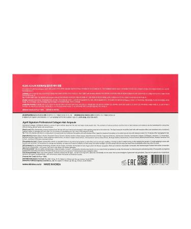 Signature Professional Collagen Hair Ampoule - K-Beauty Hair Treatment | 10 x 13ml | International Shipping - Buy Online on GoSupps.com