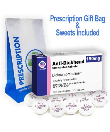 Joke Pill Box with Strong Mints - Great Xmas Secret Santa Birthday Gift - Buy Online on GoSupps.com