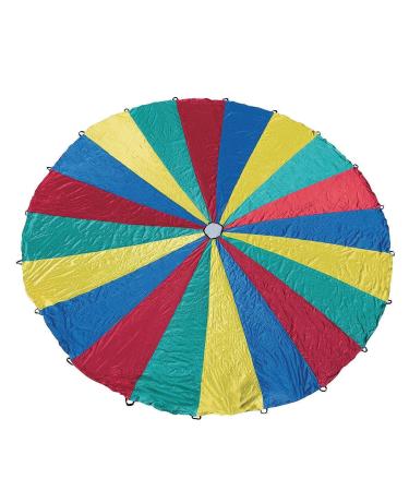 S&S Worldwide 24' Institutional Play Parachute - Durable and Colorful | Shop Now - Buy Online on GoSupps.com