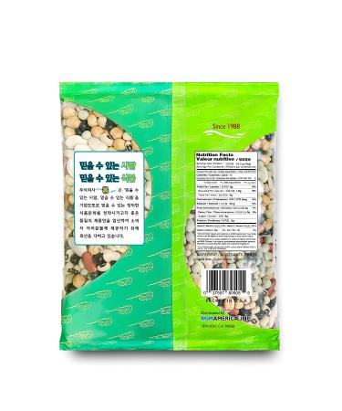 ROM AMERICA 6 Assorted Mixed Beans Premium Variety for Soups, Stews, Chili, and Salads - 2 lb Pack - Buy Online on GoSupps.com