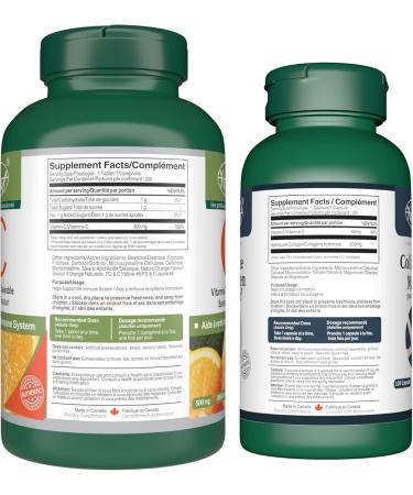 VORST Marine Collagen for Men 120 Capsules and Vitamin C 200 Tablets (Combo Bundle 2 Bottles) - Buy Online on GoSupps.com