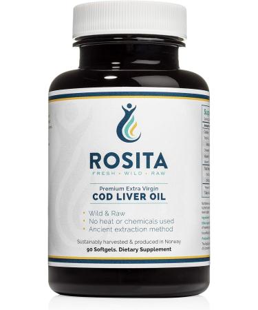 Rosita Extra Virgin Cod Liver Oil - Softgels 90