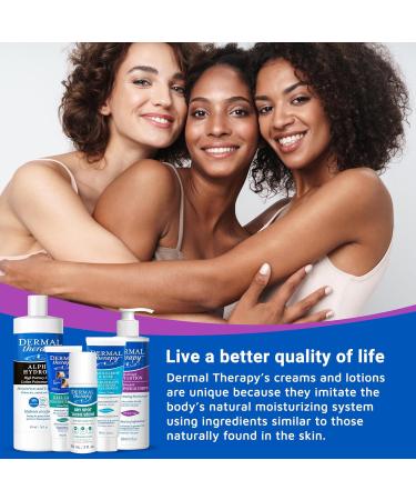 Dermal Therapy Extra Strength 5% AHA 10% Urea Body Lotion - Healing for Extremely Dry, Cracked Skin - Fragrance-Free - Sensitive Skin, Diabetes & Medication-Induced Dryness - 8 fl oz / 240 ml 8 Fl Oz (Pack of 1) - Buy Online on GoSupps.com