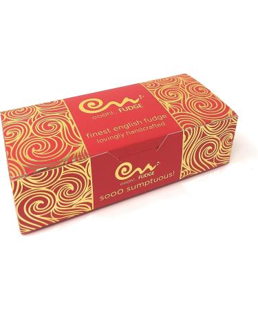 Luxury Gourmet Intense Double Chocolate Fudge by 'Oooh!..FUDGE' Creamy Buttery Decadent Fudge (560g Gift Box) - Buy Online on GoSupps.com
