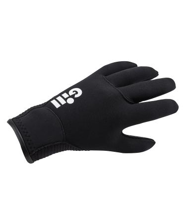 Gill 3mm Neoprene Winter Glove - Warm & Durable with Textured Palm for Exceptional Grip for All Watersports & Wild Swimming Medium Black