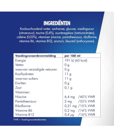 Red Bull Nederland BV Red Bull Energy Drink Sea Blue Edition Juneberry 12pack 12 x 250ml I Energy drink with fruity Juneberry flavor I Stimulates Body and Mind - Buy Online on GoSupps.com