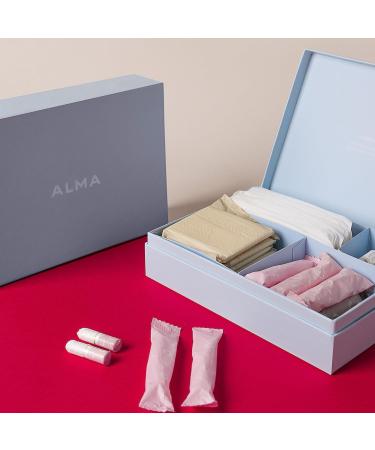Buy MyALMA Organic Tampons with Bio-Plastic Applicator - Eco-Friendly & Sustainable | International Shipping Available - Buy Online on GoSupps.com