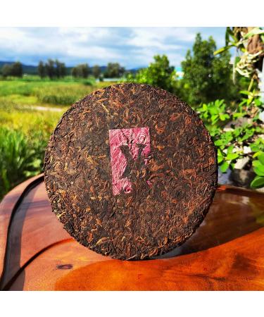 HQZM Selected Palace Golden Bud Puerh Tea Cake Black Tea 357g Old Ancient Tree Ripe Puer Tea - Buy Online on GoSupps.com